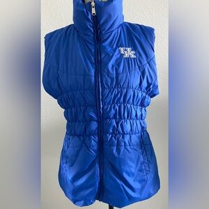 UK University of Kentucky Puffer Vest  Size Large